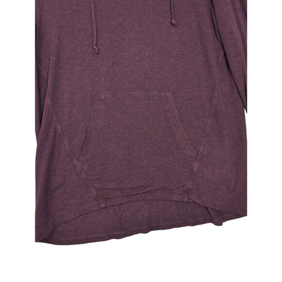 Cabi Hype Hoodie Womens S Burgundy Oversized Stretch Soft Casual Comfy Relax - Picture 5 of 11